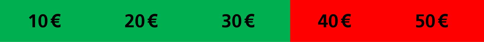 50er 30 Euro